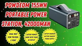 Ultimate Review: Powdeom 155Wh Portable Power Station - Your Reliable Outdoor Energy Companion