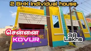 2 BHK Individual House for sale in kovur,chennai | Compact home