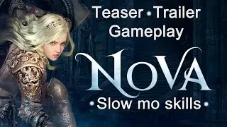 BDO NOVA Teaser Trailer Gameplay Slow mo skills