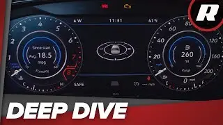 Технология Digital Cockpit от VW в Golf R 2018 года