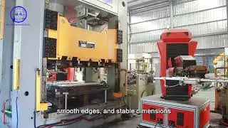 Inside JieYuan&rsquo;s Hydraulic Pallet Press | Precision IBC Pallet Production