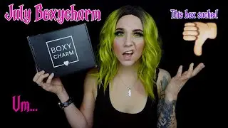 July Boxycharm Unboxing 2021 | Um... This box sucked.