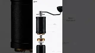 Inside the Perfect Hand Coffee Grinder | Titanium Flat Burr Explosion Breakdown ☕️⚙️