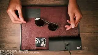 Montblanc Brown Aviator Unisex Sunglasses MB0001S Review By  B&uacute;t Ch&iacute;nh H&atilde;ng - EST. 2013