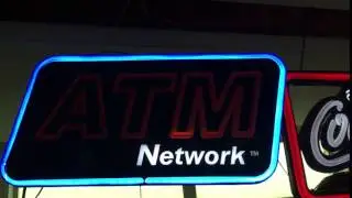 ATM Sign, fake neon led sign
