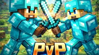 Br😁 A simple pvp with a broo😙 don't forget to subscribe me 🙏 #minecraft #server 