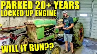 SITTING 20+ YEARS, WILL THIS JOHN DEERE 2010 ENGINE BREAK LOOSE AND GET BACK TO WORK?