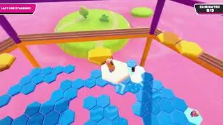 Fall Guys: Level 20 Crown Rank - Hex-A-Good