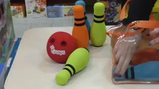 Игровой набор МЯГКИЙ БОУЛИНГ 64001 Ouaps