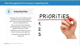 Everything about Project Risk Management and PMI RMP