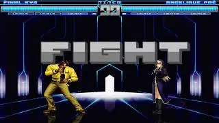 mugen 1.1 blue arena final kyo vs angelique pre