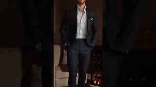 How To Style Men's Navy Blue Suit