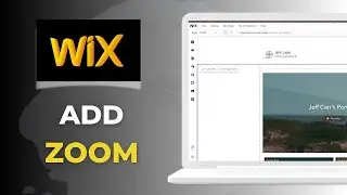 How To Add Zoom To Wix