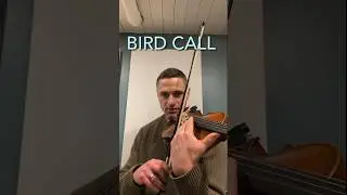 BIRD CALL #howto#tips#violin#viola#cello#5stringviolin#tutorial#soundeffects#birdcall