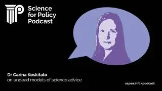 Carina Keskitalo on undead models of science advice