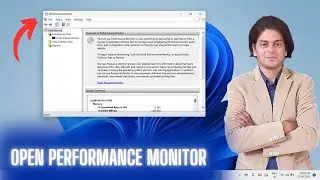 How to Open Performance Monitor in windows?