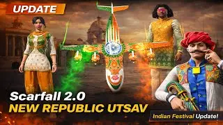 😱Scarfall 2.0 New ￼Republic Utsav Event #scarfall #reels #republic 