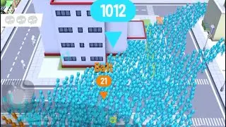 Crowd City - Crowd City 1027World Record Map Control: 100.00% Score