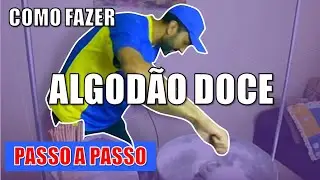 COMO FAZER ALGODÃO DOCE | ALUGUEL DE BRINQUEDOS | JOSÉ MONTEIRO