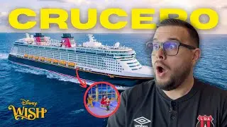 D&Iacute;A 1 EN EL CRUCERO M&Aacute;S NUEVO DE DISNEY, EL DISNEY WISH... SIMPLEMENTE ESPECTACULAR