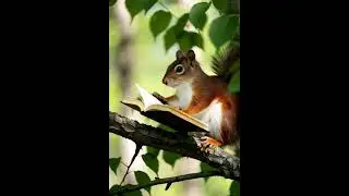 Smarty Squirrel #foryou #facts #100kvews #aivideo #100millon #millionviews #8millionviews #animals