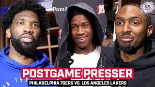 VJ Edgecombe on playing against childhood idol LeBron James, defending Luka