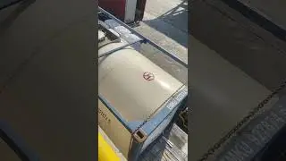 Loaded IsoTank on scale