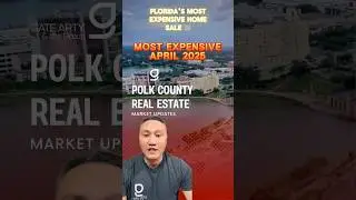 Most Expensive Home Sale in April!