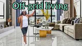 Finally, fully living off-grid at my home. New house update. 