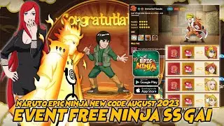 Event free Ss Ninja Gai & New Code August 2023!! Naruto: Epic Ninja