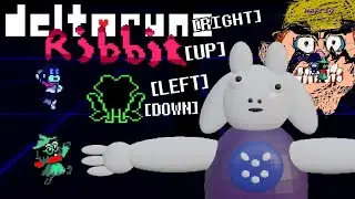 WarioWare MINIGAMES and RHYTHM GAME | RIBBIT [ DELTARUNE MOD ]
