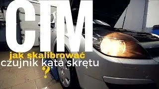 Jak skalibrować czujnik kąta skrętu?