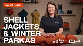 Как заделать разрывы в куртках и пуховиках | Altitude Sports x Helly Hansen
