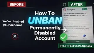 How to UNBAN Permanently Disabled Instagram Account 🚨 #ban #instagram #facebook #unban 