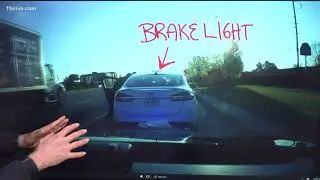 Along for the ride: Officer trapped inside fleeing vehicle