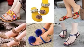 Summer sandals design for girls (2022)//beautiful sandals design ideas