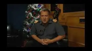 HMCS REGINA TRACKS SANTA CLAUS 2012
