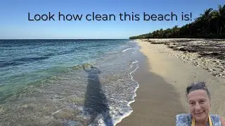 Evening Stroll Along a Pristine Caribbean Shore and a Beach Cleanup Success Story