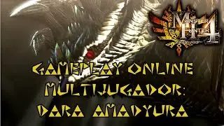 Monster Hunter 4 - DARA AMADYURA - Gameplay online multiplayer - Charge Blade