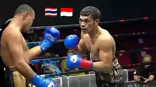 Tinju Dunia🥊Tengil Di Hadapan Petinju Indonesia, Petinju Jagoan Thailand Di Bombardir 