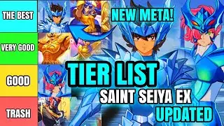 SAINT SEIYA EX TIER LIST SEIYA ODIN GLOBAL ( THE BEST CHARACTERS UPDATED )