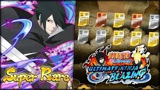 500 PEARLS! SHINDEN SASUKE BLAZING FEST SUMMONS! | Naruto Shippuden Ultimate Ninja Blazing