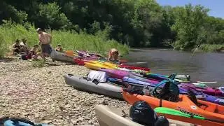 Upper Iowa River Kayaking - Decorah, Iowa