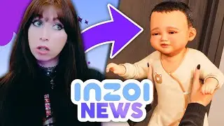 Обновления inZOI для младенцев и малышей, отзывов о колясках, тележек для покупок, доставки еды и...