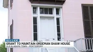 Old Alabama Town receives state grant to maintain Orderman Shaw house