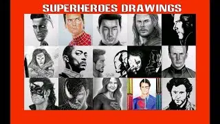 Yunesh Arts :- Superheroes Drawings Collection