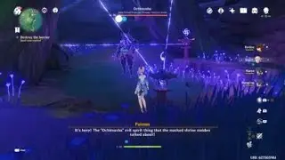 Destroy the barrier Chinju Forest - Genshin Impact Inazuma