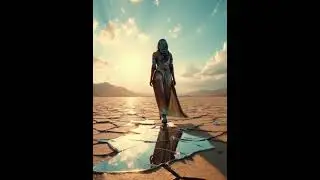 Journey Through a Surreal Desert Reflection, video content, 2025
