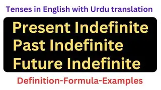 Class no:25 What is the Difference Between Present Past and Future indefinite Tense👈 Most Important