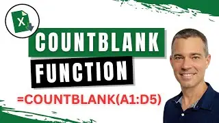 How to Count Blank Cells in Excel With The COUNTBLANK Function